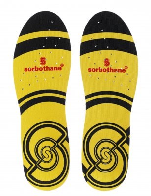 Sorbothane double strike ovansida