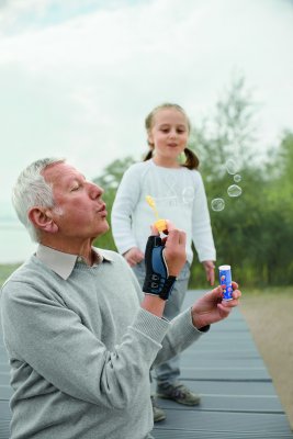 Bort Generation tumme såpbubbla