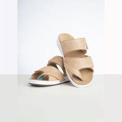 Hallufix Sun Go Gold Sandal 3